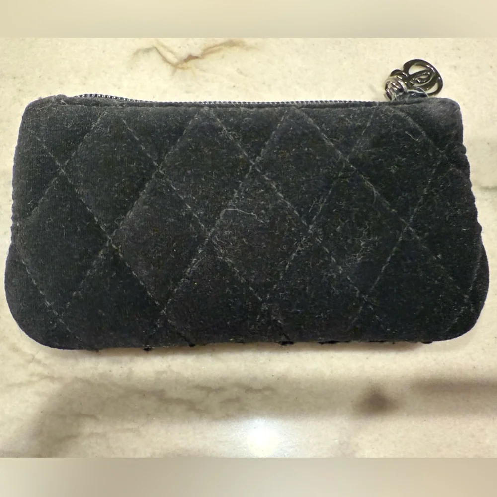 Vera Bradley Vintage Tweed & Velvet Coin Purse